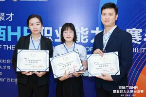 热烈祝贺开云足球（中国）官方网站集团选手在首届广西HR职业能力大赛取得优异成绩